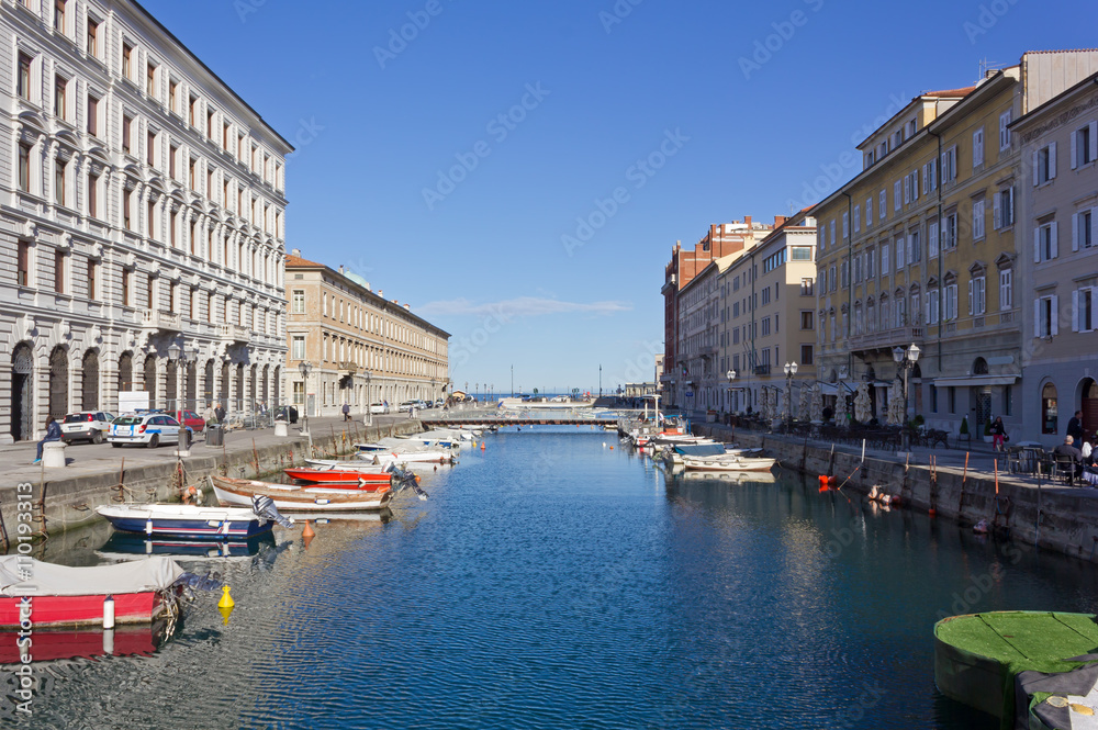 Canal Grande of Trieste