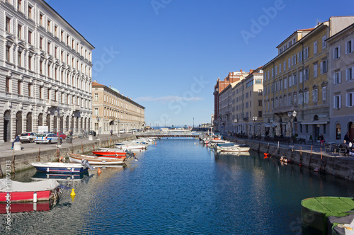 Canal Grande of Trieste photo