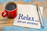 Relax, you are awesome