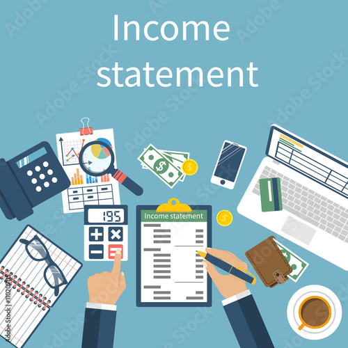 Income statement. Accounting