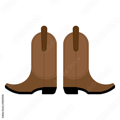 pair of cowboy boots