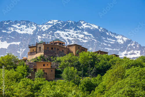 Kasbah du Toubkal, Imlil in the Atlas Mountains (Morocco) photo