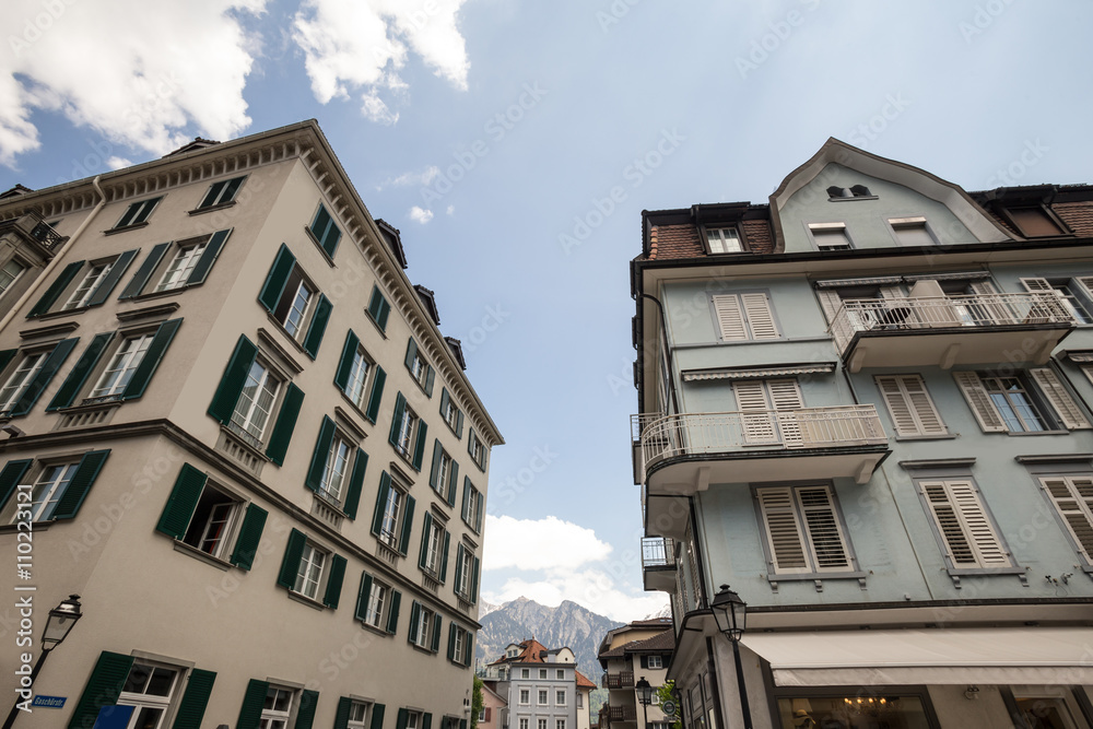 Obraz premium bad ragaz swiss