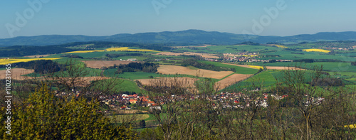 Foto View from ruin of castle Ryzmberk