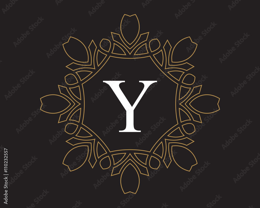 Y Monogram Vintage Classic Letter Logo for Luxury  Business