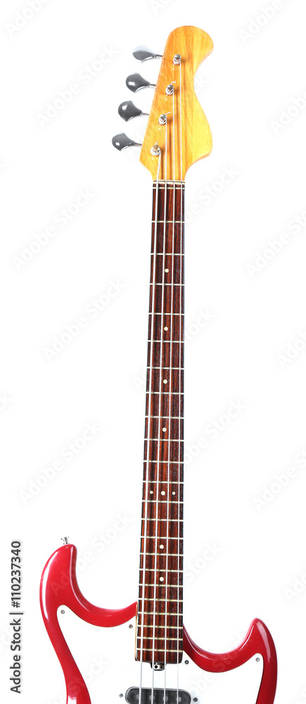 Obraz premium Electric guitar, isolated on white