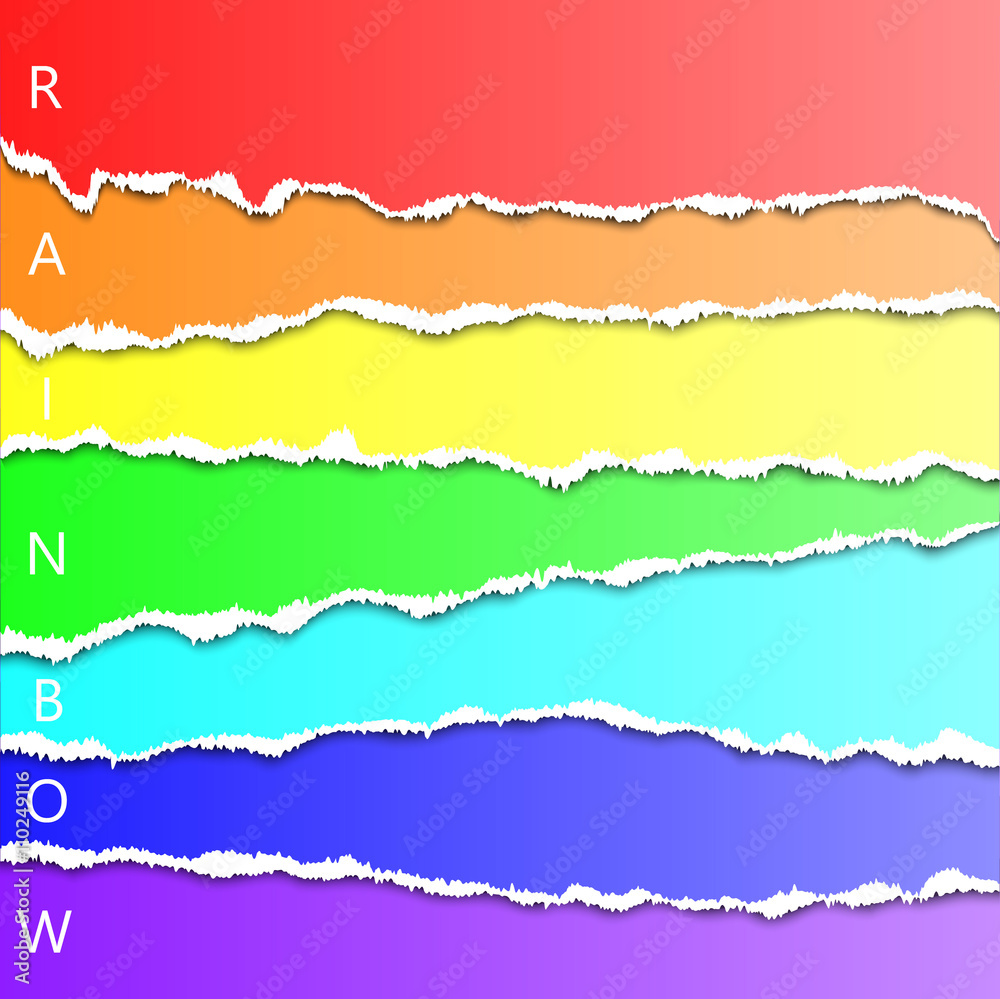 Abstract rainbow background Abstract rainbow background
