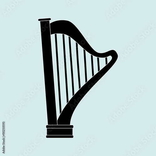 harp isolated design 