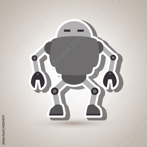 robot icon design 