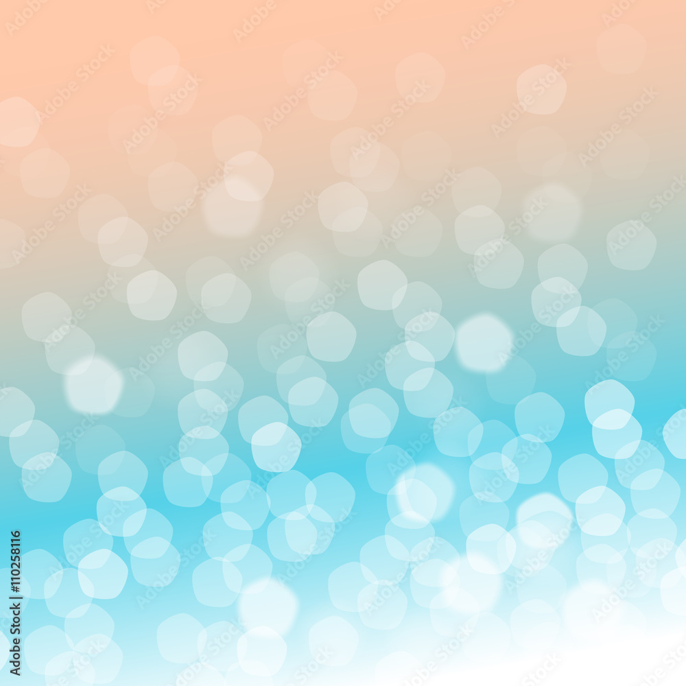 Square blue and beige blurred background with graphic elements. Square blue and beige blurred background with graphic elements.
