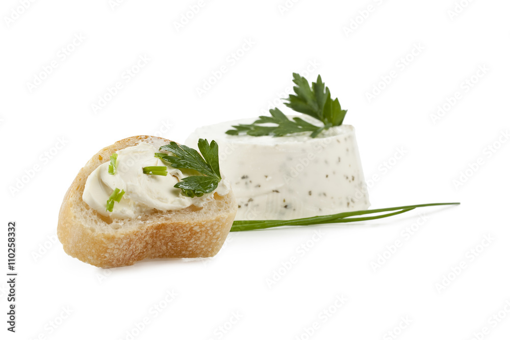 herb butter and bread