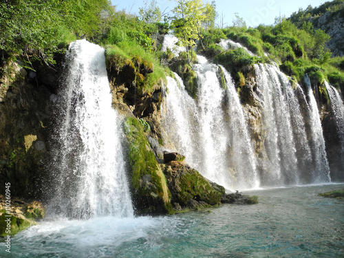 Plitvice Waterfalls.