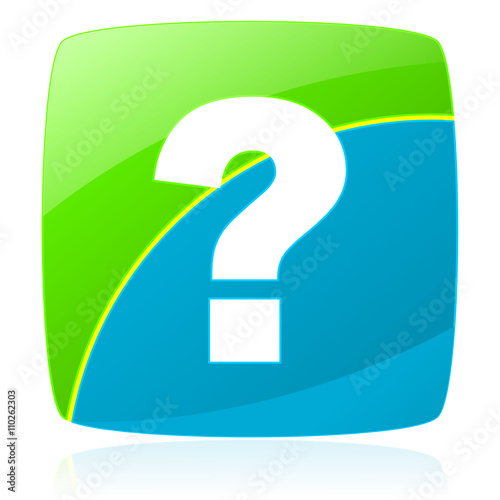 green blue glossy modern vector icon