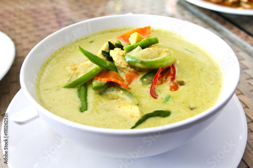 Green Chicken Curry,Thai cu...