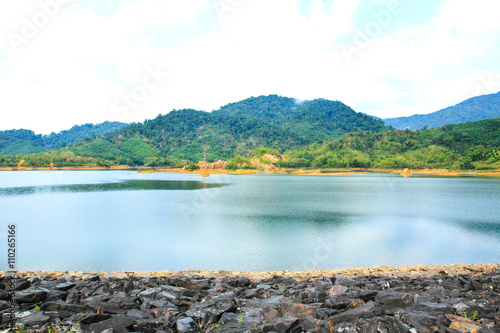 Klonghadsompan Reservoir in...