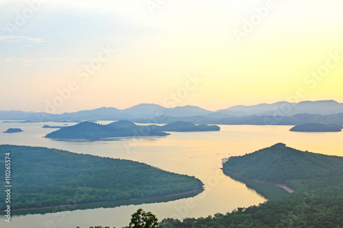 Sunset at scenic point of K...
