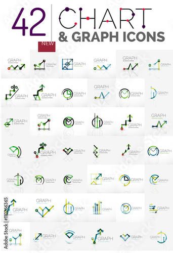 Collection of chart logos