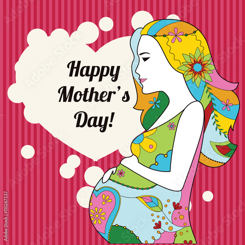 Happy mothers day card