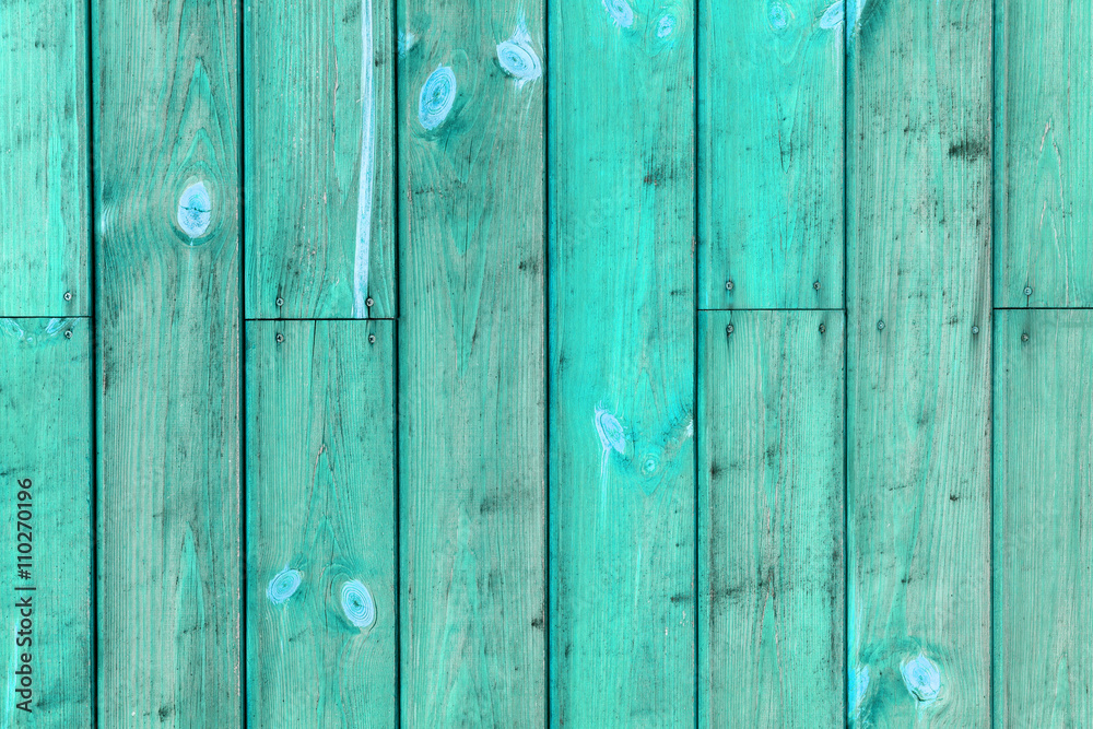 The old green wood texture with natural patterns The old green wood texture with natural patterns