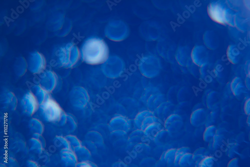 Abstract deep blue background with white circles. Background. Texture.