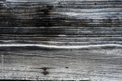 Texture of old wooden planks for background. Close up 