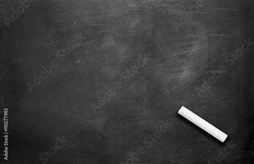 chalk on black chalkboard background