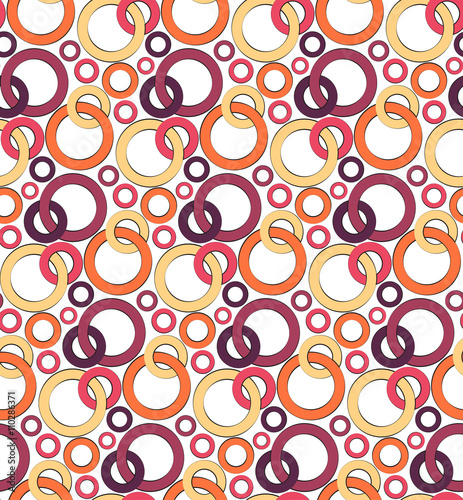 A seamless repeating pattern simulating the chain links.Vector