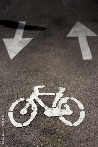 Bicycle path, bike lane