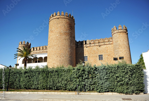 Castillo de Zafra, provincia de Badajoz, España