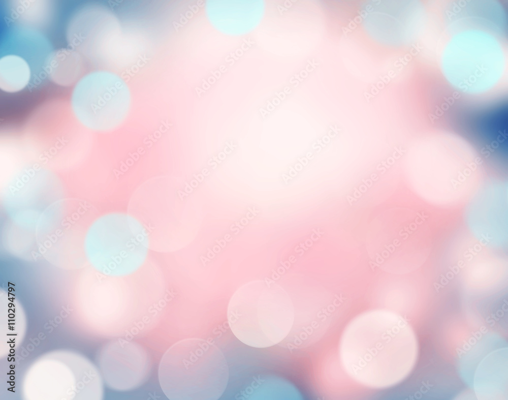 Naklejka premium Abstract bokeh blur background.