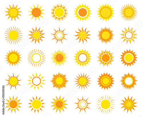 Suns on the sky