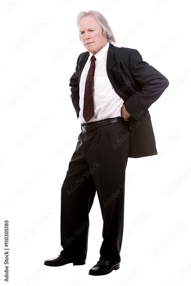 businessman on white businessman on white