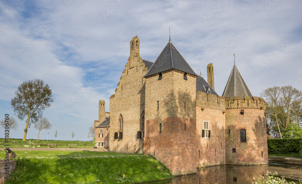 Historical castle Radboud in Medemblik