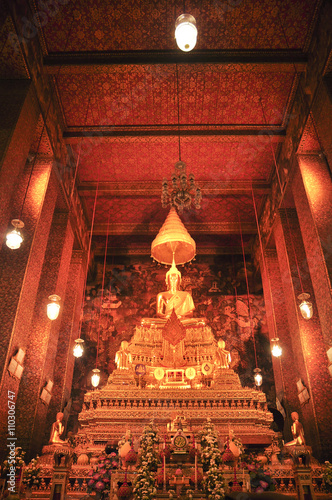Phra Buddha Deva Patimakorn in wat pho bangkok, thailand-january 28 :Phra Buddha Deva Patimakorn in wat pho on january 28, 2015. © chin797