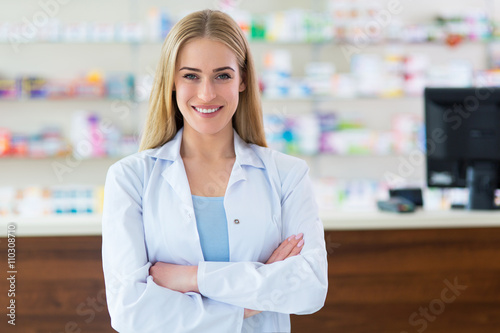 Female pharmacist  photo