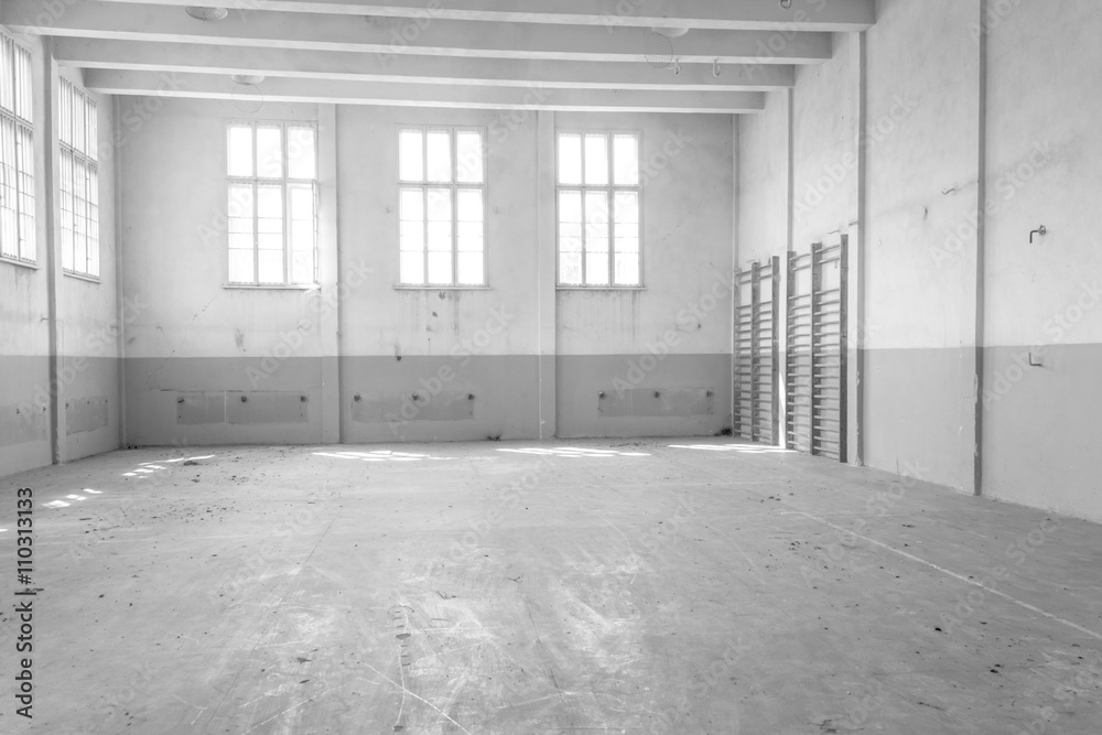 Fotografie interior of an old abandoned building