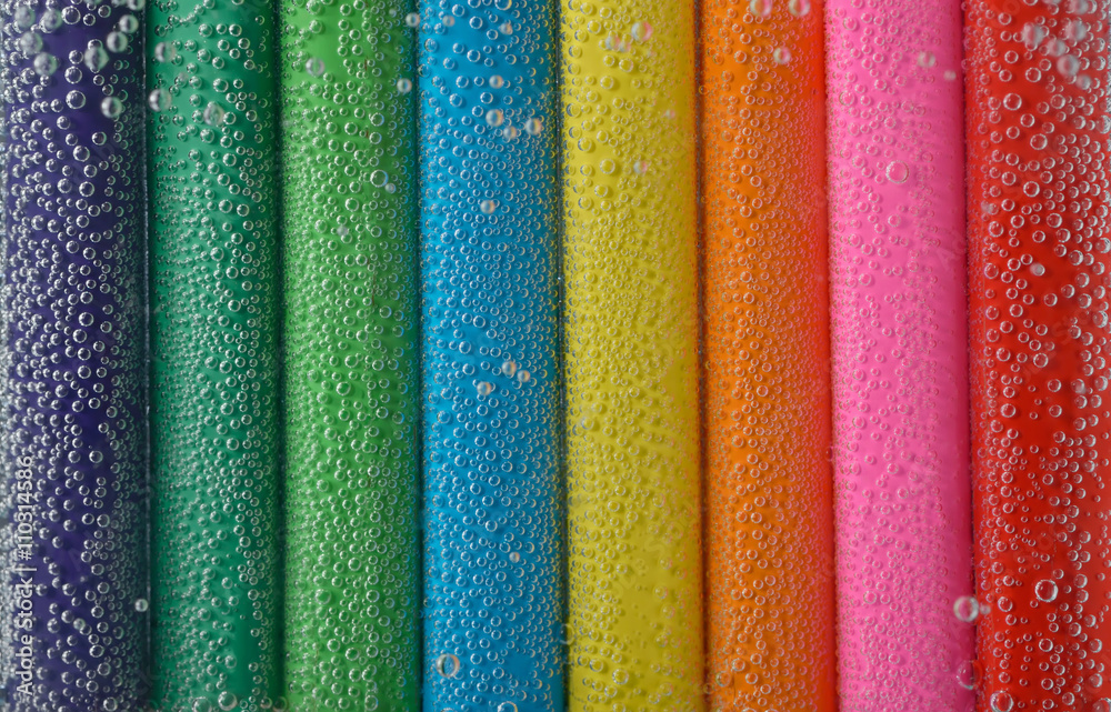 Colorful pencils close-up Colorful pencils close-up