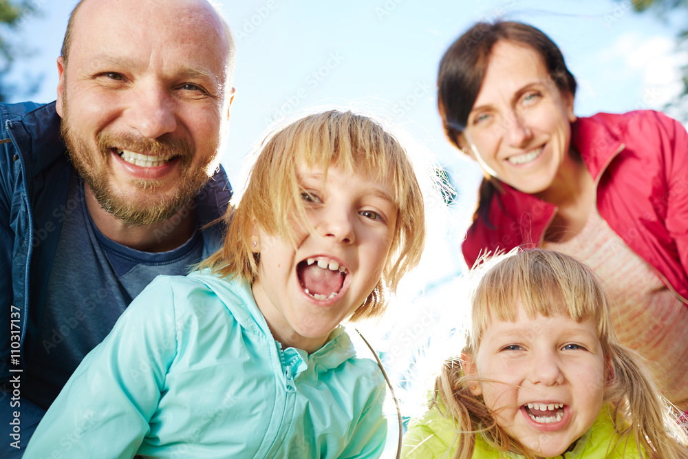 Joyful family Joyful family