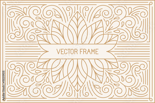 Vector poster design template and greeting card with copy space