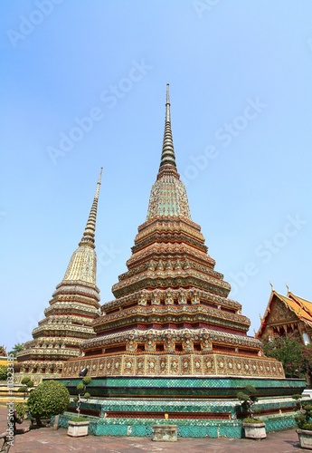 Stupas of Wat Pho, Bangkok, Thailand