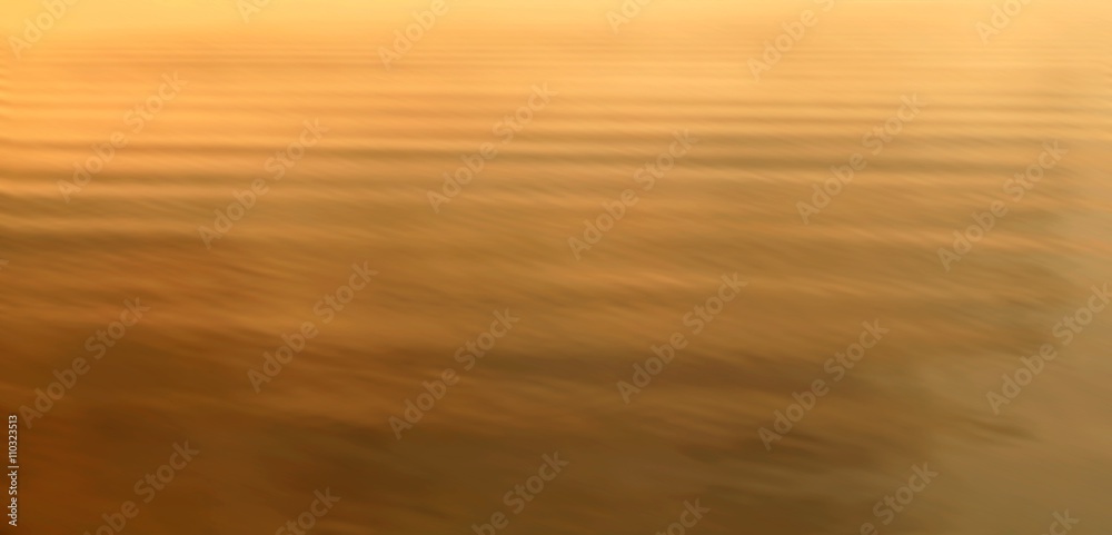 Golden color Water Reflections