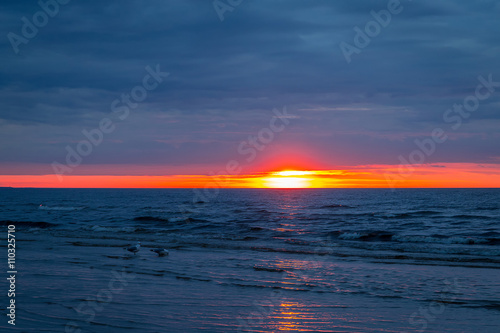 Amazing Beach Sunset