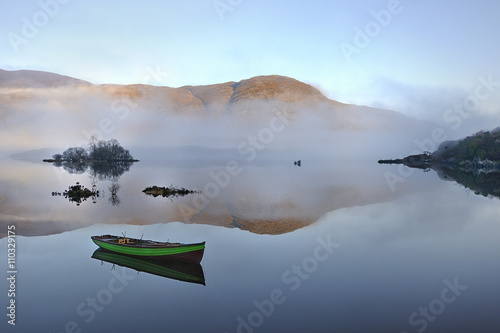Photography Boat at the Killarney lake in Co