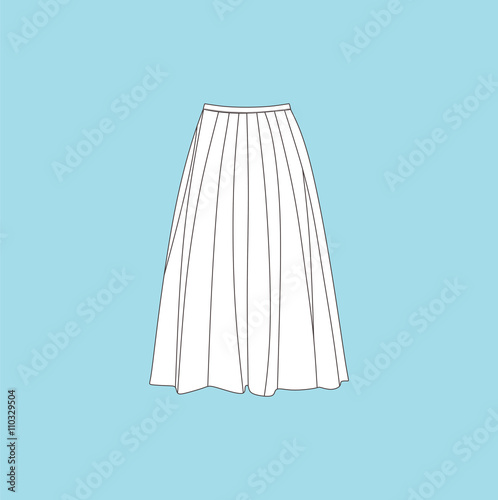 Women's skirt. casual wear. skirt.