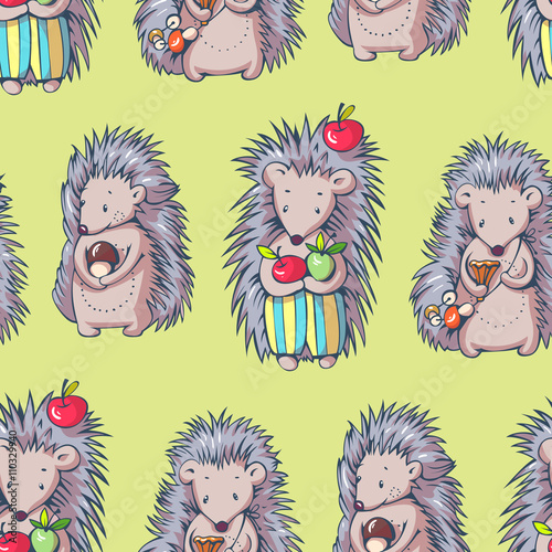 Wallpaper Mural Hedgehogs Torontodigital.ca