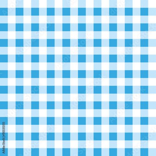 Checkered tablecloths pattern blue