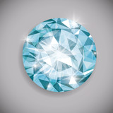 Diamond icon. Elegant concept. Gem design