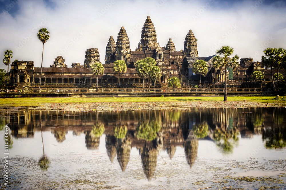 Angkor Wat temple, Siem Reap, Cambodia. Angkor Wat temple, Siem Reap, Cambodia.