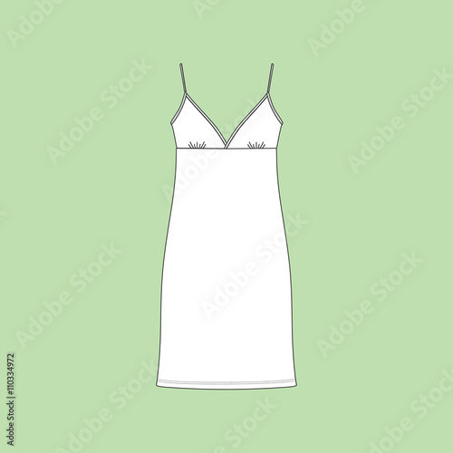 nightie. bedgown jersey.