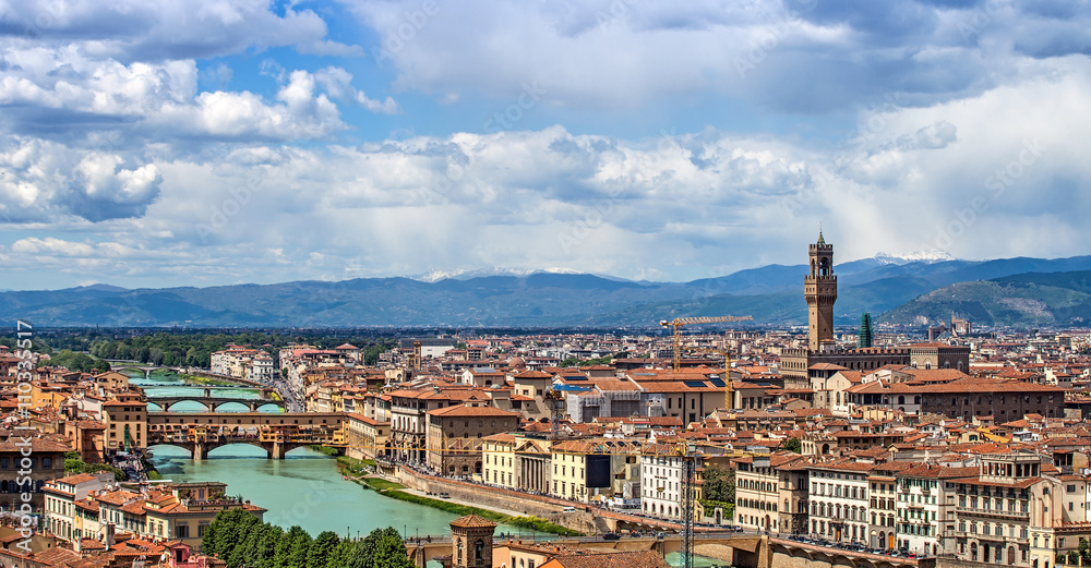 Skyline di Firenze, Italy